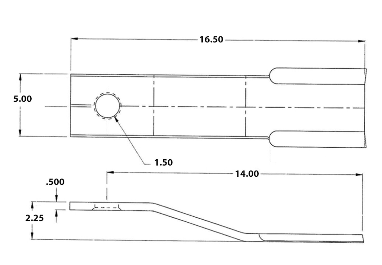 Blade 5' Brush Cutter