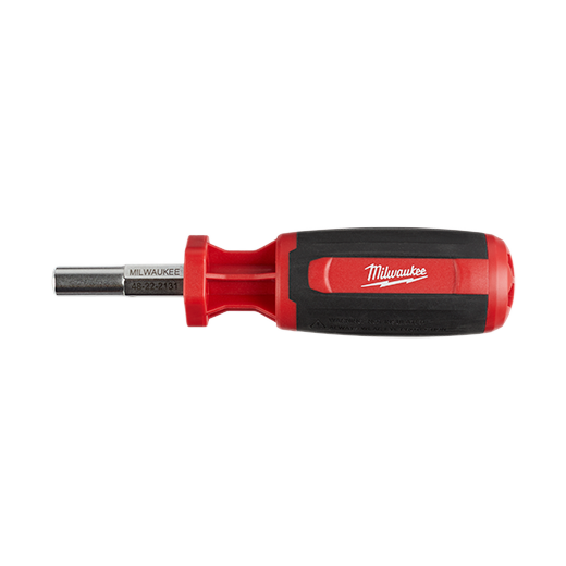 MILWAUKEE 9-in-1 ECX Drive Ratschen-Schraubendreher – Mit 8 Austauschbaren Bits & Ganzmetall-Ratsche