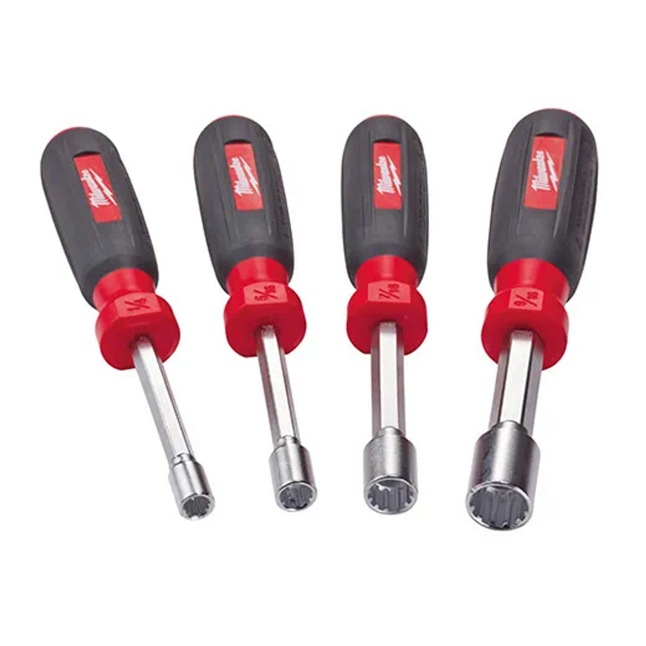 Milwaukee Standard 3 In. Hollow Shaft Nut Driver Set, 4-Piece