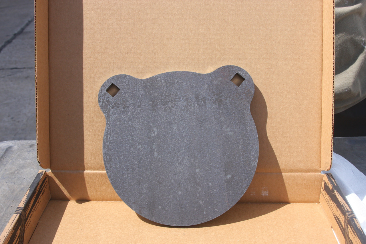 Dragon Targets 8" x 1/2" Raw Gong AR500 Steel Shooting Target