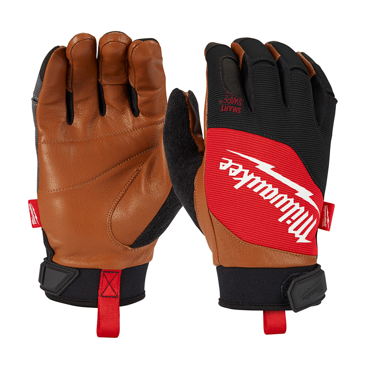 Milwaukee Unisex XL Leather Performance Work Glove Rotary Cutter Supply