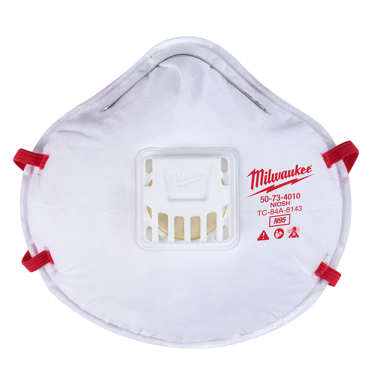 Milwaukee Disposable N95 Valved Respirator