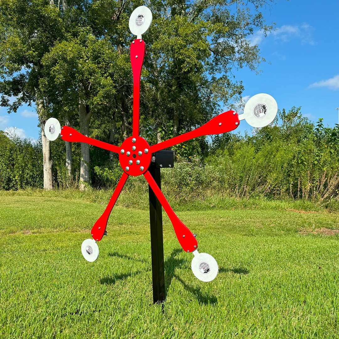 Dragon Targets Texas Star AR500 Steel Target - 8