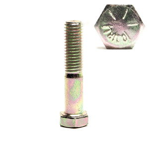 HEX CS GR2 PLTD UNC 3/8 X 2-1/2