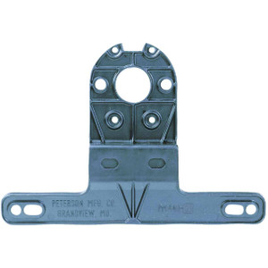 Peterson Black License Bracket Peterson Black License Bracket