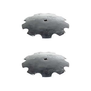 Disc Blade, 22" Notched 1 1/8" SQ Hole 4.5mm (2 PACK) Disc Blade, 22" Notched 1 1/8" SQ Hole 4.5mm (2 PACK)