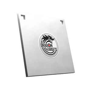 Dragon Targets 8" X 8" Square 3/8" AR500 Steel Shooting Target Dragon Targets 8" X 8" Square 3/8" AR500 Steel Shooting Target