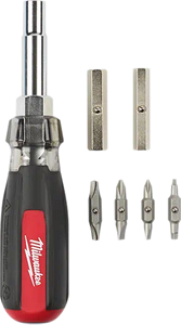 Milwaukee 13-in-1 Cushion Grip Multi-Bit Screwdriver with ECX Milwaukee 13-in-1 Cushion Grip Multi-Bit Screwdriver with ECX