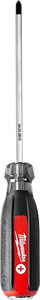 Milwaukee #2 x 6 In. Cushion Grip Demolition Phillips Screwdriver Milwaukee #2 x 6 In. Cushion Grip Demolition Phillips Screwdriver