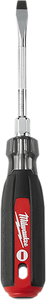 Milwaukee 1/4 In. x 4 In. Cushion Grip Slotted Screwdriver