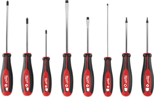 Milwaukee Screwdriver Set with Square Drive (8-Piece) Milwaukee Screwdriver Set with Square Drive (8-Piece)