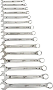 Milwaukee Metric 12-Point Combination Wrench Set (15-Piece) Milwaukee Metric 12-Point Combination Wrench Set (15-Piece)