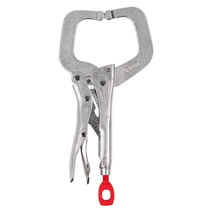 Milwaukee Torque Lock 6 In. Locking C-Clamp with Swivel Jaws