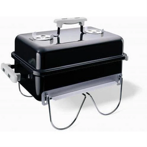 Weber Go-Anywhere Portable Charcoal Grill in Black
