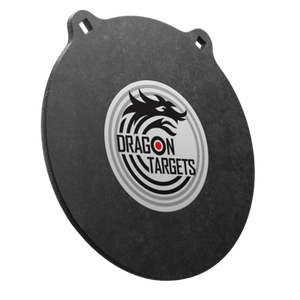 Dragon Targets 12" x 3/8" Raw Gong AR500 Steel Shooting Target