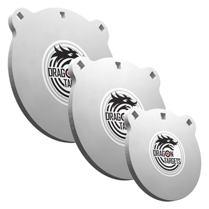 Dragon Targets 8", 10", & 12" (1/2" Thick) Gong Bundle Dragon Targets 8", 10", & 12" (1/2" Thick) Gong Bundle