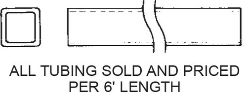 Rectangular Repair Tubing