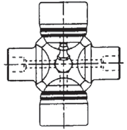 CROSS & BEARING KIT (IMPLEMENT HALF)