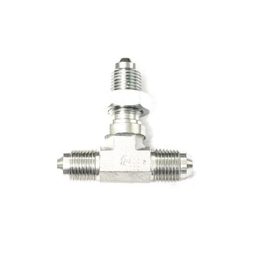 3/8" Bulkhead Run Tee W/ 306-6 Nut 3/8" Bulkhead Run Tee W/ 306-6 Nut