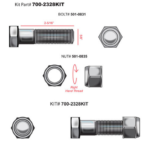 700-2328 Kit, Commonly Fits BMB 2328