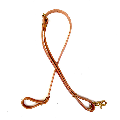 5/8" Roping Reins, Pineapple Knot Ends (Toast)