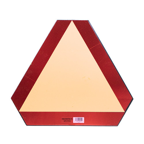 SMV High Reflective Plastic Black Emblem SMV High Reflective Plastic Black Emblem