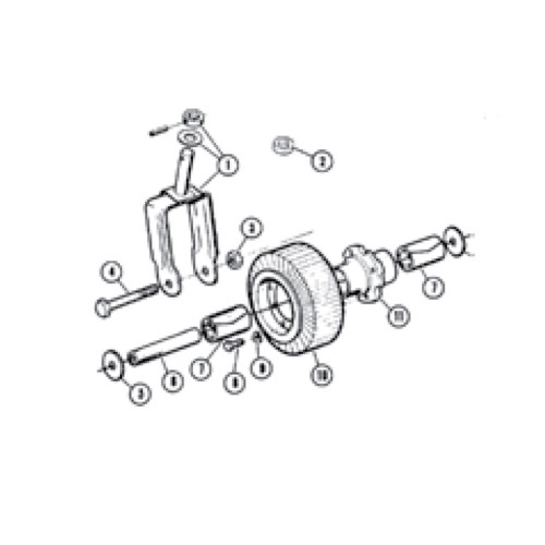 12528 TW FORK BUSH HOG