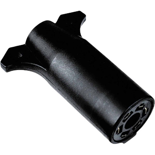 Reese Towpower 7-Blade to 6-Round Center Pin Brake Plug-In Adapter Reese Towpower 7-Blade to 6-Round Center Pin Brake Plug-In Adapter
