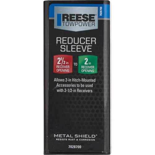 Reese Towpower Reducer Sleeve Receiver Adapter Reese Towpower Reducer Sleeve Receiver Adapter