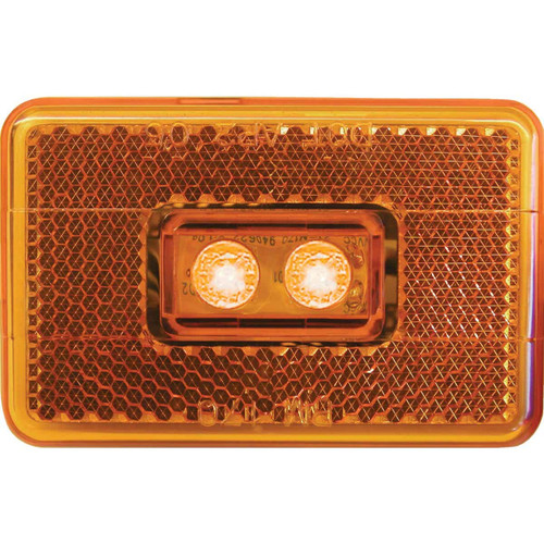 Peterson Rectangle Amber LED Clearance Light Peterson Rectangle Amber LED Clearance Light