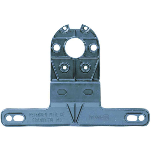 Peterson Black License Bracket Peterson Black License Bracket