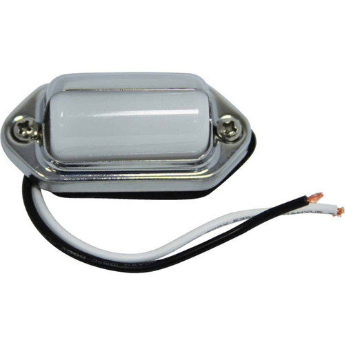 Peterson Chrome Plated Brass License Illuminator Peterson Chrome Plated Brass License Illuminator