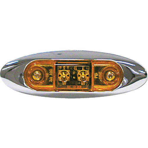 Peterson Rectangle 16 V. Amber Clearance Light Peterson Rectangle 16 V. Amber Clearance Light