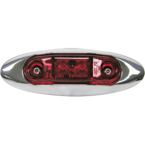 Peterson Rectangle 16 V. Red Clearance Light Peterson Rectangle 16 V. Red Clearance Light