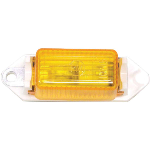 Peterson Rectangle 12 V. Amber Clearance Light Peterson Rectangle 12 V. Amber Clearance Light