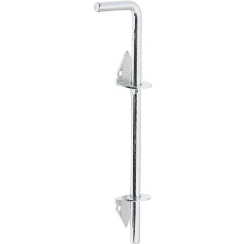 National 12 In. L. x 1/2 In. Dia. Zinc Plated Steel Cane Bolt National 12 In. L. x 1/2 In. Dia. Zinc Plated Steel Cane Bolt