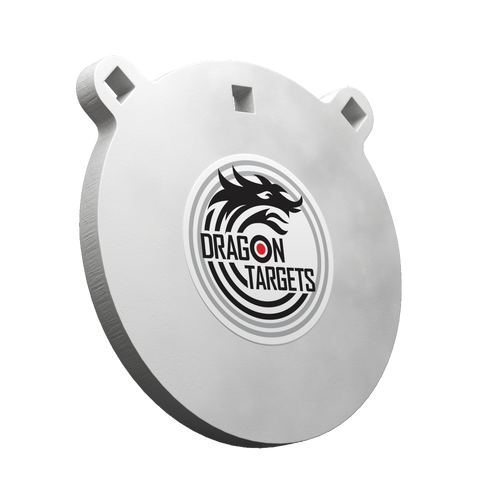 Dragon Targets 8" x 1/2" Gong AR500 Steel Shooting Target 1/2" Thick Dragon Targets 8" x 1/2" Gong AR500 Steel Shooting Target 1/2" Thick