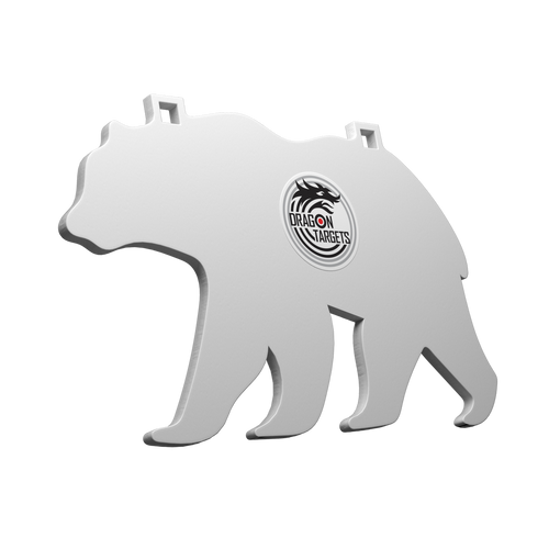 Dragon Targets Bear 3/8" AR500 Steel Shooting Target