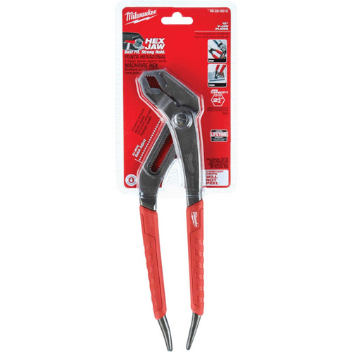 Milwaukee 12 In. Comfort Grip V-Jaw Groove Joint Pliers Milwaukee 12 In. Comfort Grip V-Jaw Groove Joint Pliers
