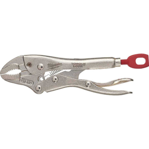 Milwaukee Torque Lock 4 In. Curved Jaw Locking Pliers Milwaukee Torque Lock 4 In. Curved Jaw Locking Pliers