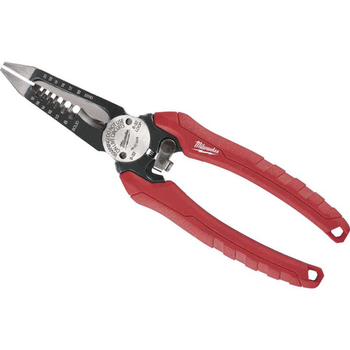 Milwaukee 7-1/2 In. 6 In 1 Combination Long Nose Pliers Milwaukee 7-1/2 In. 6 In 1 Combination Long Nose Pliers