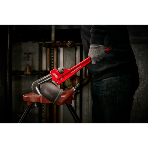 Milwaukee 10 In. Steel Pipe Wrench