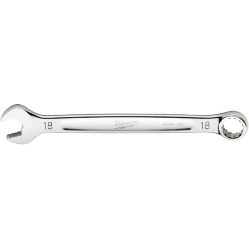 Milwaukee Metric 18 mm 12-Point Combination Wrench Milwaukee Metric 18 mm 12-Point Combination Wrench