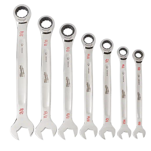 Milwaukee ratcheting wrenches best sale