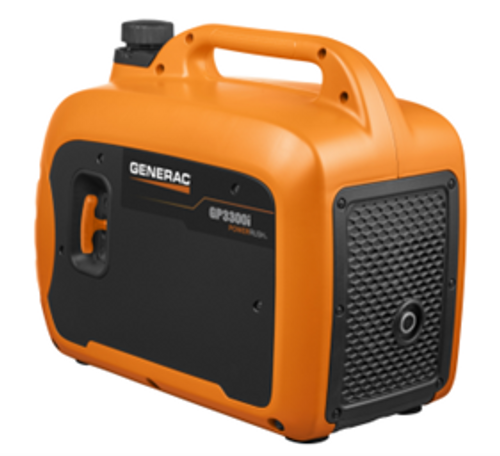 Generac GP3300i 3300W Gasoline Powered Portable Recoil Pull Start Inverter Generator