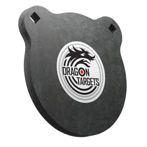 Dragon Targets 8" x 1/2" Raw Gong AR500 Steel Shooting Target Dragon Targets 8" x 1/2" Raw Gong AR500 Steel Shooting Target