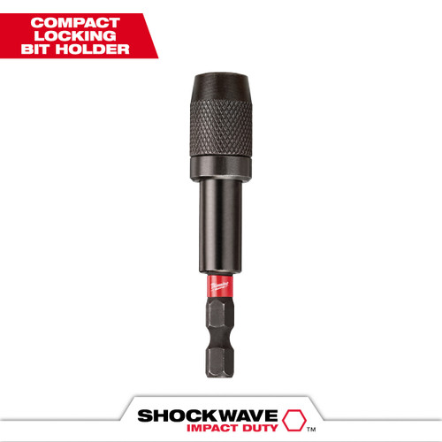 Milwaukee SHOCKWAVE 2-7/8 In. Magnetic Impact Locking Bit Holder