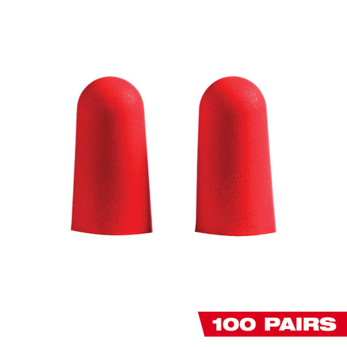 Milwaukee Foam 32 dB Ear Plugs (100-Pair)