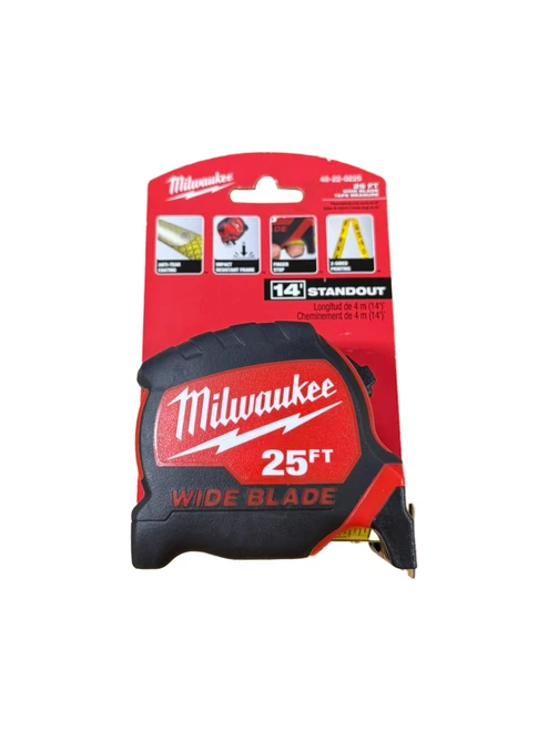 Milwaukee 25 ft. Compact Wide Blade Magnetic Tape Measure