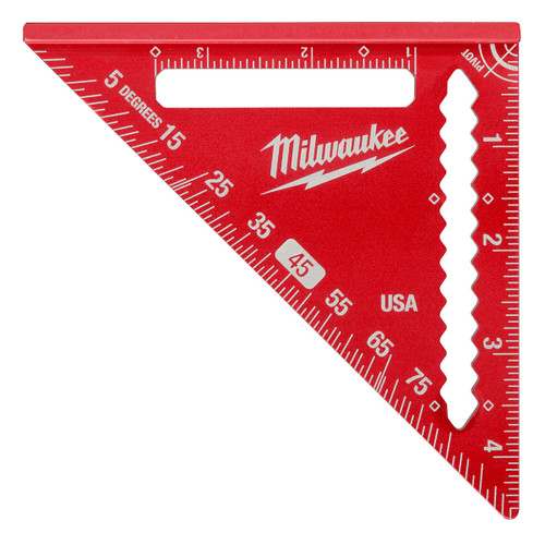 Milwaukee 4-1/2 In. Aluminum Trim/Rafter Square Milwaukee 4-1/2 In. Aluminum Trim/Rafter Square